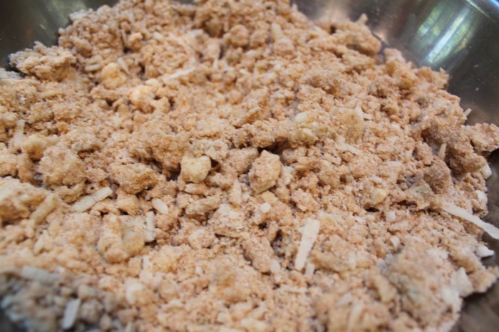 crumbled